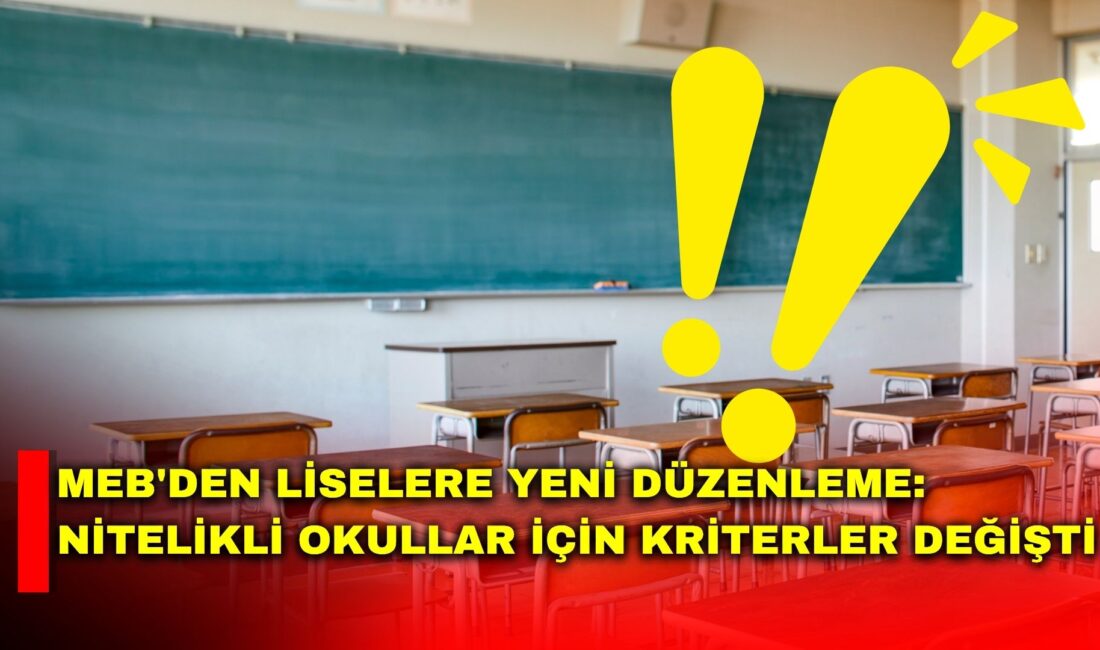 Resmi Gazete'de yayımlanan yeni yönetmelikle Milli Eğitim Bakanlığı, merkezi sınavla
