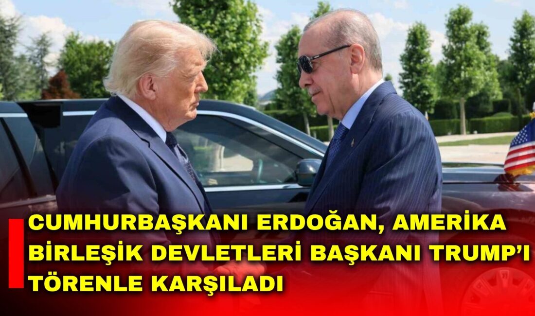 Cumhurbaşkanı Recep Tayyip Erdoğan, Amerika Birleşik Devletleri (ABD) Başkanı Donald