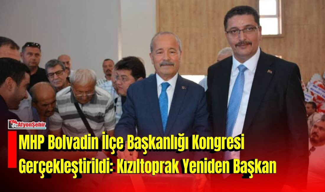Milliyetçi Hareket Partisi (MHP) Bolvadin İlçe Başkanlığı Olağan Kongresi, yoğun