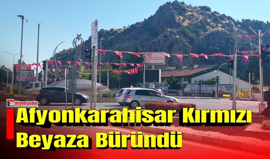 15 Temmuz Demokrasi ve Milli Birlik Günü dolayısıyla Afyonkarahisar'ın dört