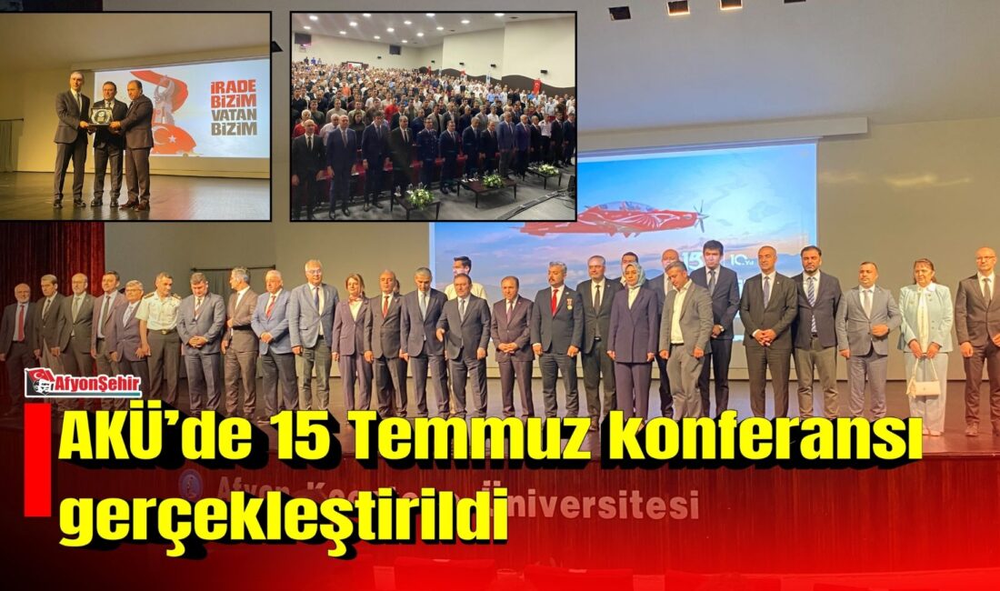 Afyonkarahisar Valiliği ile Afyon Kocatepe Üniversitesi (AKÜ) iş birliğinde, 15