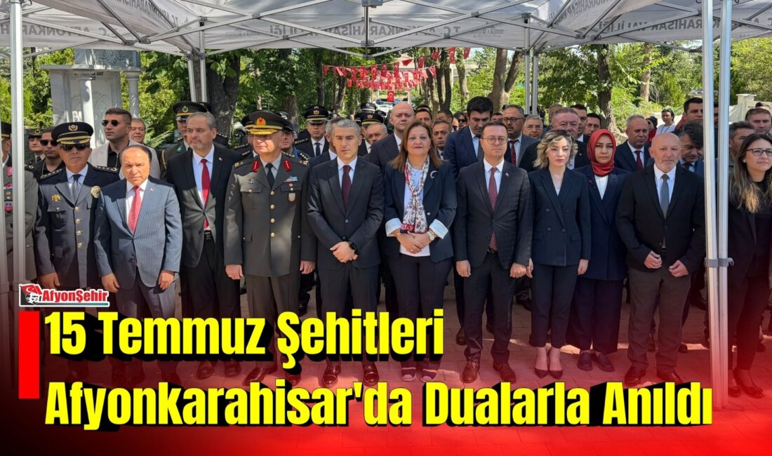 15 Temmuz Demokrasi ve Milli Birlik Günü kapsamında Afyonkarahisar Hava