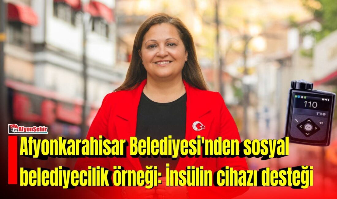 Afyonkarahisar Belediyesi, Tip 1 diyabetle mücadele eden çocuklara yönelik önemli