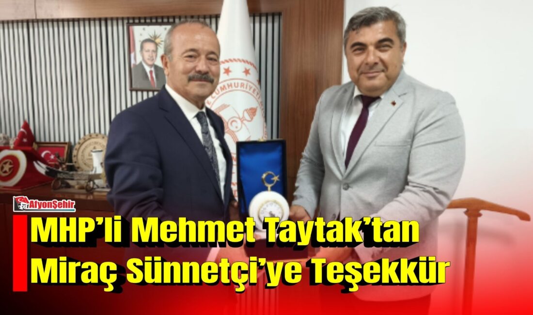 Milliyetçi Hareket Partisi Afyonkarahisar Milletvekili Mehmet Taytak, görev süresi boyunca
