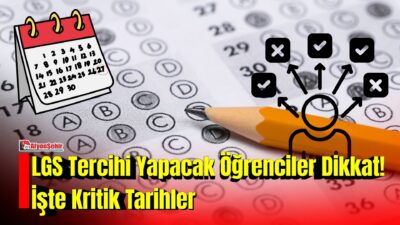 Liselere Geçiş Sistemi (LGS) kapsamında 13 Temmuz'da başlayan tercih dönemi