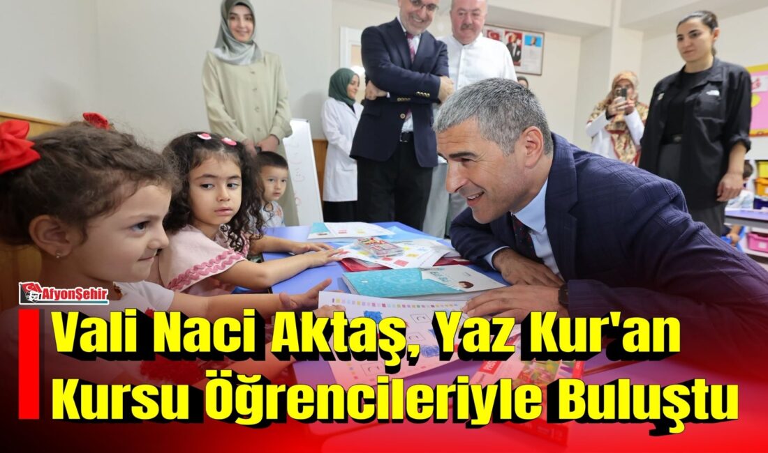Afyonkarahisar Valisi Dr. Naci Aktaş, Diyanet İşleri Başkanlığı tarafından ülke