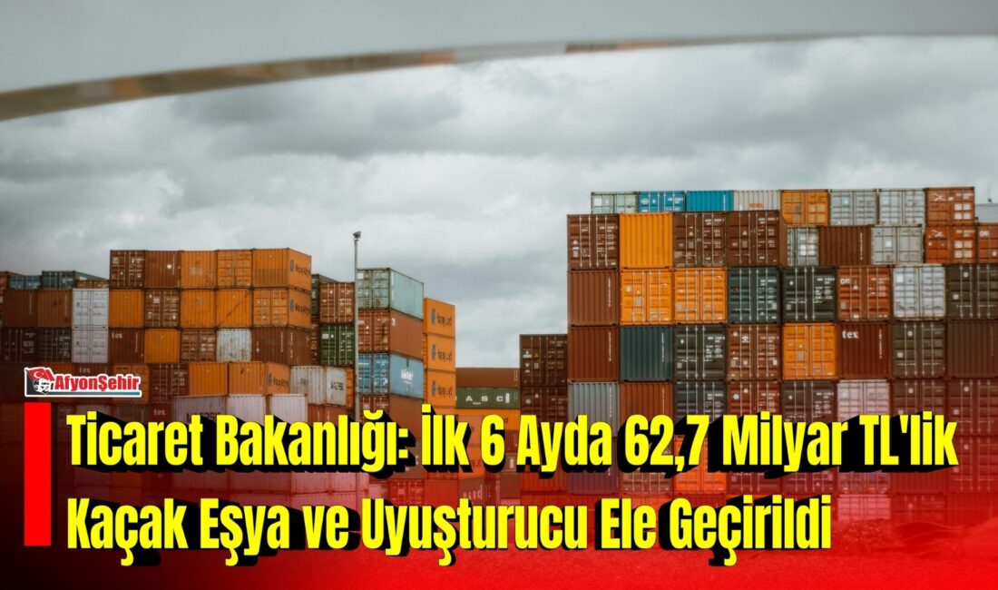 Ticaret Bakanlığı, Gümrükler Muhafaza ekiplerinin 2026 yılının ilk altı ayında