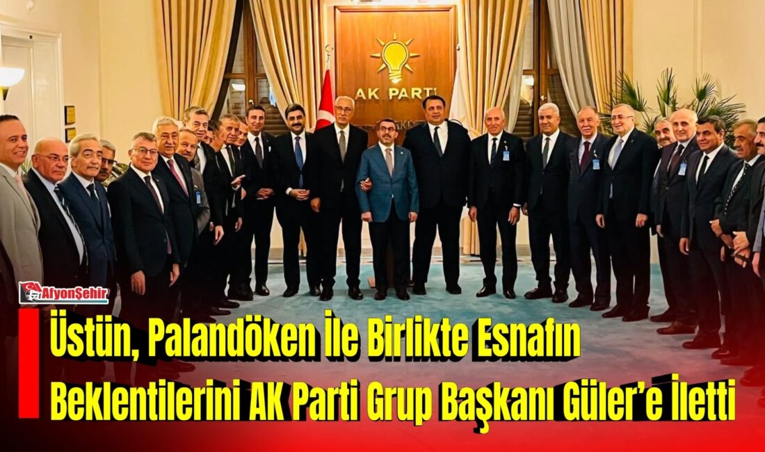 Afyonkarahisar Esnaf ve Sanatkarlar Odaları Birliği (ESOB) Başkanı Cengiz Üstün,