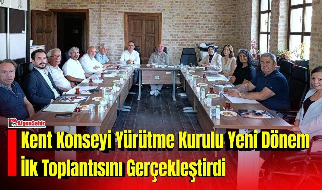 Kent Konseyi Yürütme Kurulu, ikinci dönem ilk toplantısını gerçekleştirerek yeni
