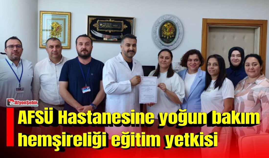 Afyonkarahisar Sağlık Bilimleri Üniversitesi (AFSÜ) Hastanesi, sağlık hizmetlerinde görev yapan