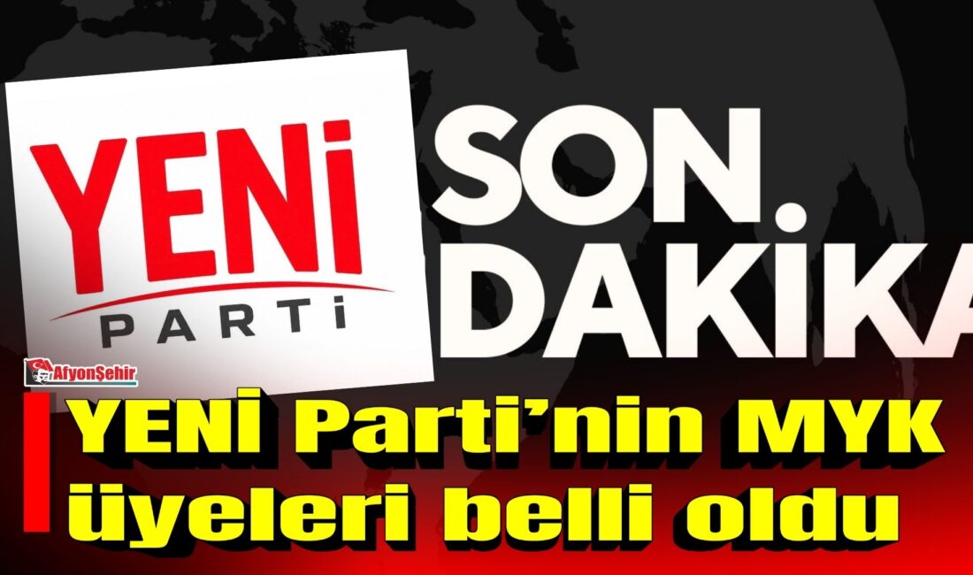 YENİ Parti Genel Başkanı Özgür Özel tarafından Parti Meclisi’nde (PM)