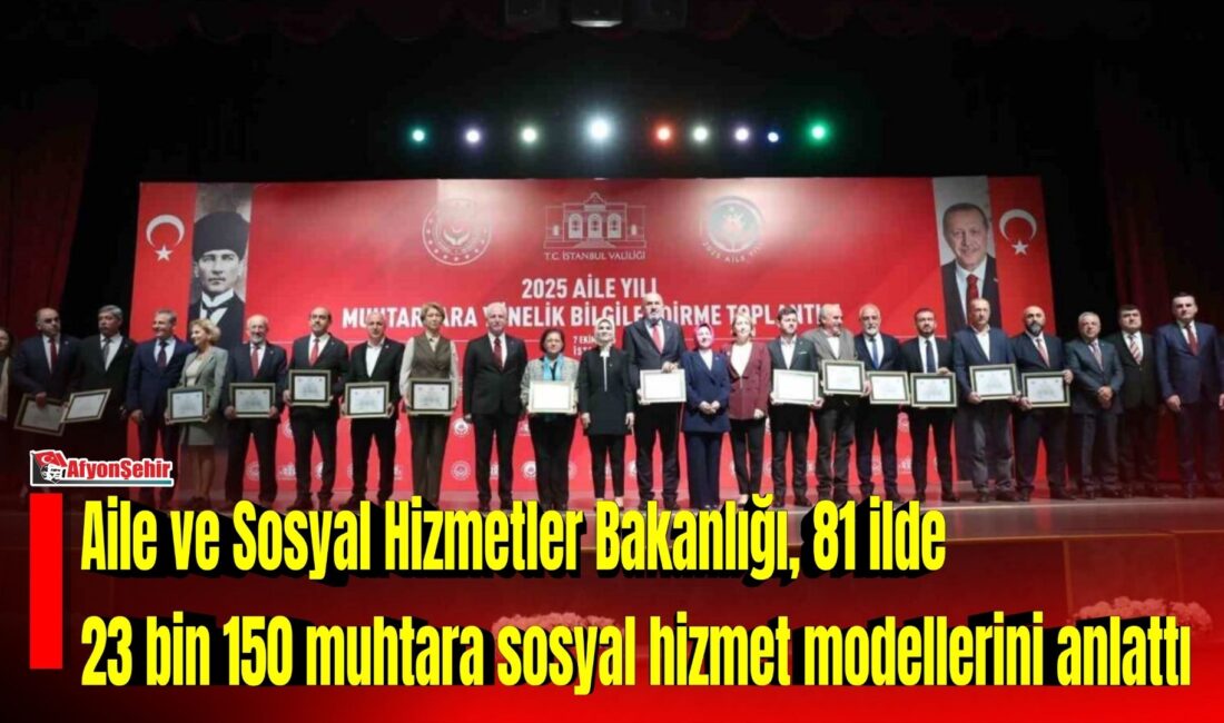 Aile ve Sosyal Hizmetler Bakanlığı, vatandaşların sosyal hizmet ve sosyal