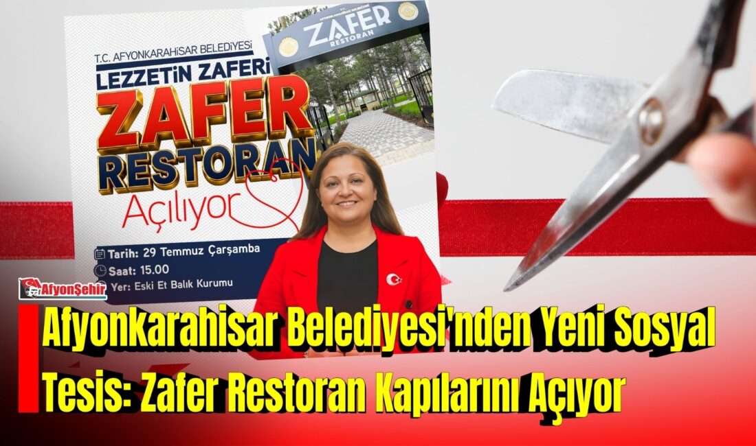 Afyonkarahisar Belediyesi, vatandaşlara uygun fiyatlı ve kaliteli yemek hizmeti sunmayı
