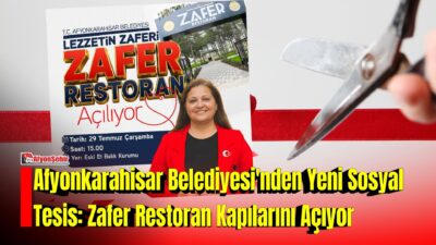 Afyonkarahisar Belediyesi, vatandaşlara uygun fiyatlı ve kaliteli yemek hizmeti sunmayı