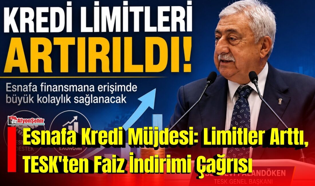 Hazine destekli işletme ve yatırım kredilerinin üst limitlerinin artırılması, esnaf