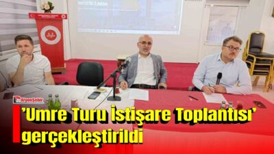 Afyonkarahisar’dan kutsal topraklara gidecek vatandaşlara sunulacak hizmetlerin değerlendirilmesi amacıyla “Alternatif