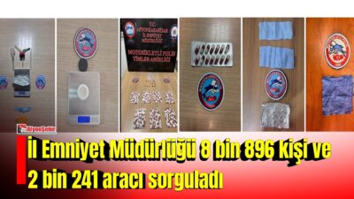 İl Emniyet Müdürlüğü, 20-27 Temmuz 2026 tarihleri arasında Afyon il