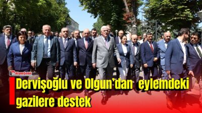 Türkiye'nin 81 ilinden Ankara'ya gelen şehit er yakınları ile gazilerin
