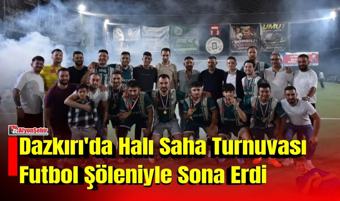 Dazkırı Kaymakamlığı ile Dazkırı Belediyesi iş birliğinde düzenlenen 2026 Halı