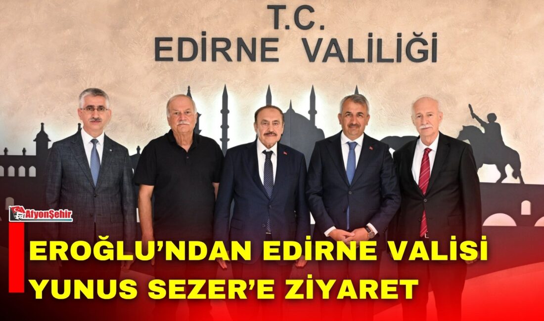 Çeşitli temas ve ziyaretlerde bulunmak üzere Edirne’ye gelen Orman ve