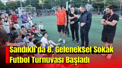 Sandıklı Belediyesi tarafından bu yıl 8’incisi düzenlenen Geleneksel Sokak Futbol