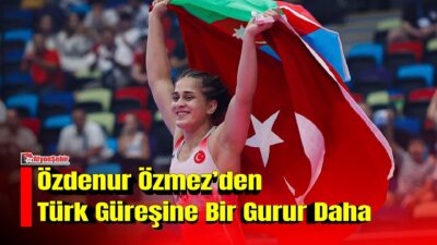 Türk güreşinin genç yeteneklerinden Özdenur Özmez, U17 Dünya Güreş Şampiyonası’nda