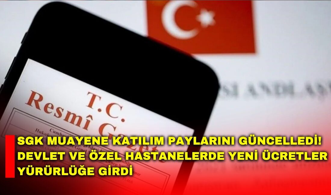 Sosyal Güvenlik Kurumu (SGK), Sağlık Uygulama Tebliği'nde (SUT) yaptığı değişiklikle