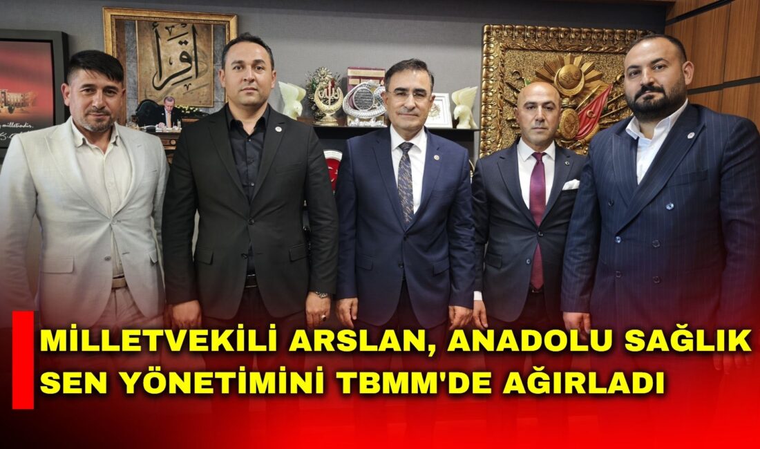 AK Parti Afyonkarahisar Milletvekili Hasan Arslan, Anadolu Sağlık Sen Genel