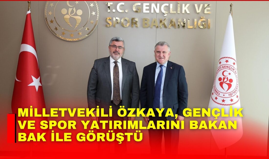 AK Parti Afyonkarahisar Milletvekili Ali Özkaya, Gençlik ve Spor Bakanı