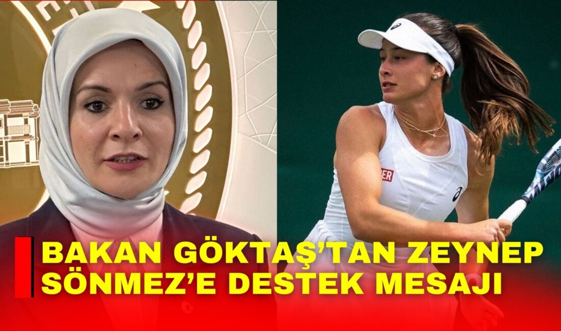 Aile ve Sosyal Hizmetler Bakanı Mahinur Özdemir Göktaş, Wimbledon Tenis