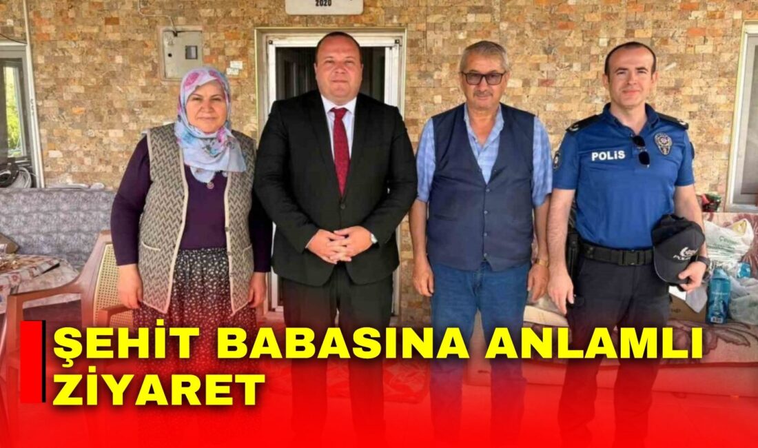 Afyonkarahisar’ın Şuhut ilçesinde, devletin şehit ailelerine verdiği değeri bir kez