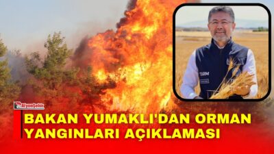 Tarım ve Orman Bakanı İbrahim Yumaklı, Türkiye'nin farklı noktalarında devam