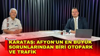 Saadet Partisi Afyonkarahisar İl Başkanı Beytullah Karataş, Afyonşehir'de Kemal Baykara'nın