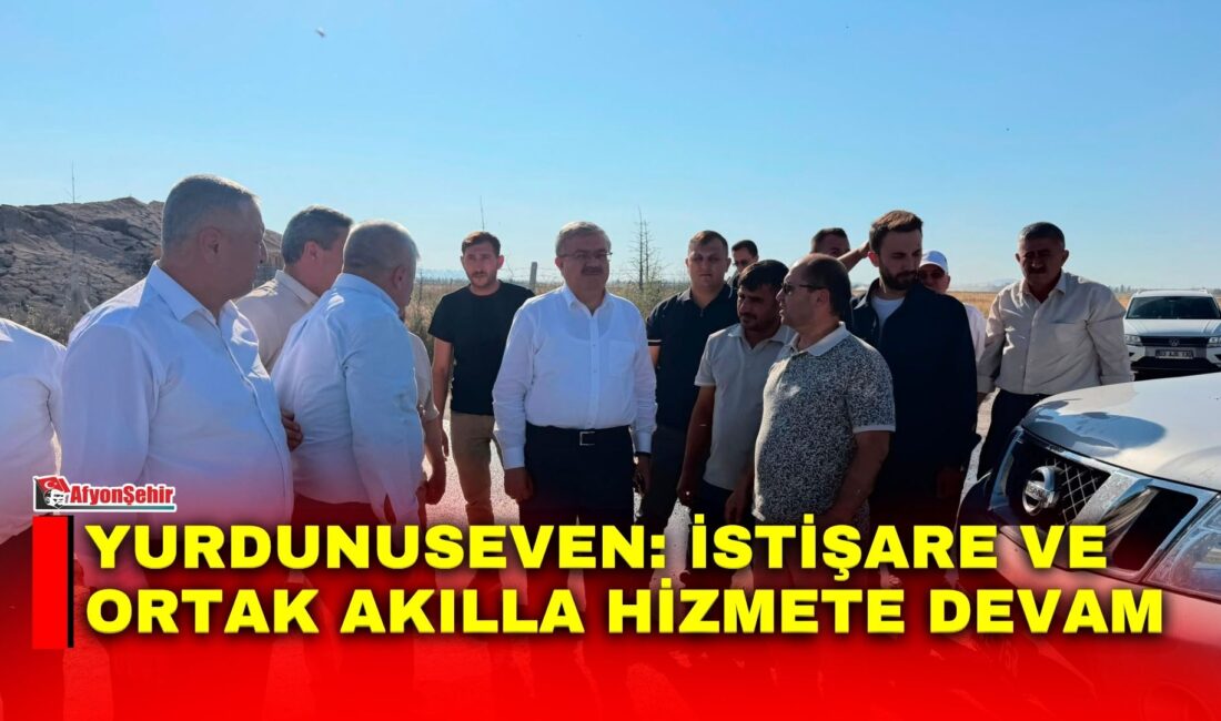 Yurdunuseven: İstişare ve ortak akılla hizmete devam AK Parti Afyonkarahisar Milletvekili İbrahim Yurdunuseven, Çobanlar ve Bolvadin'de teşkilat