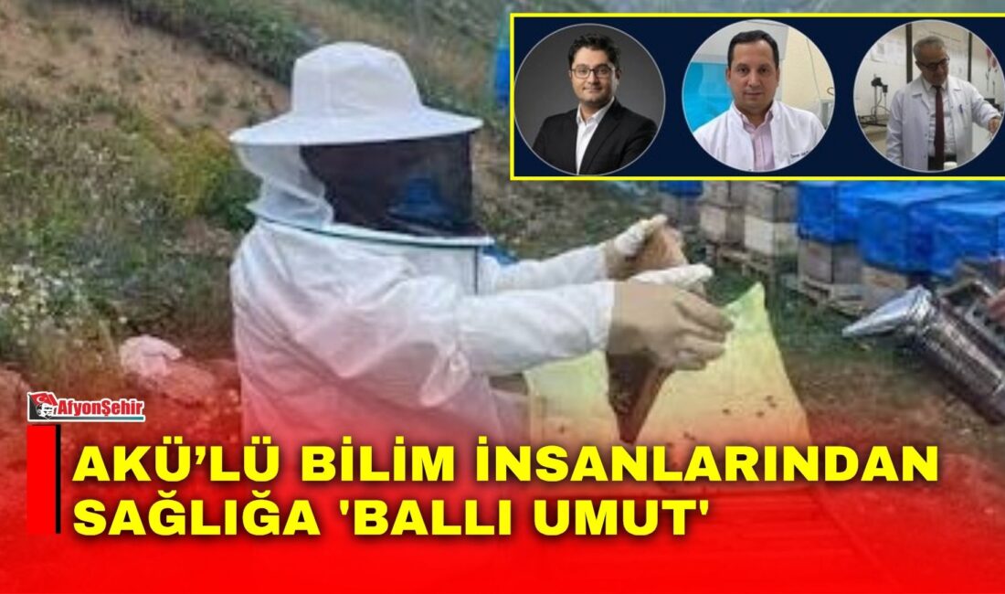 AKÜ’den üç bilim insanı dünyanın en değerli ve şifalı ballarından