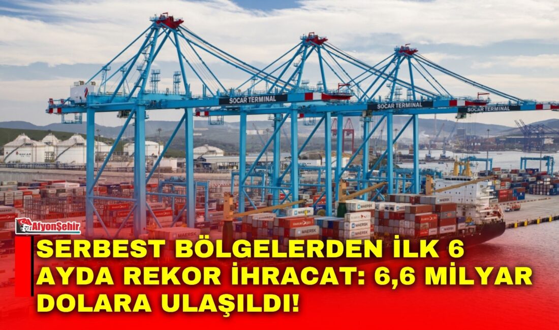 Ticaret Bakanlığı, 2026 yılının ilk altı ayında serbest bölgelerin ihracatında