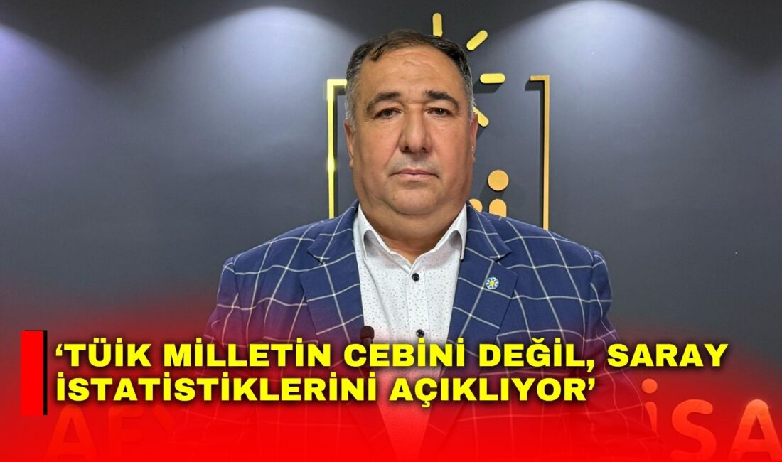 İYİ Parti İl Başkanı Mısırlıoğlu, TÜİK'in haziran ayı enflasyon verilerine