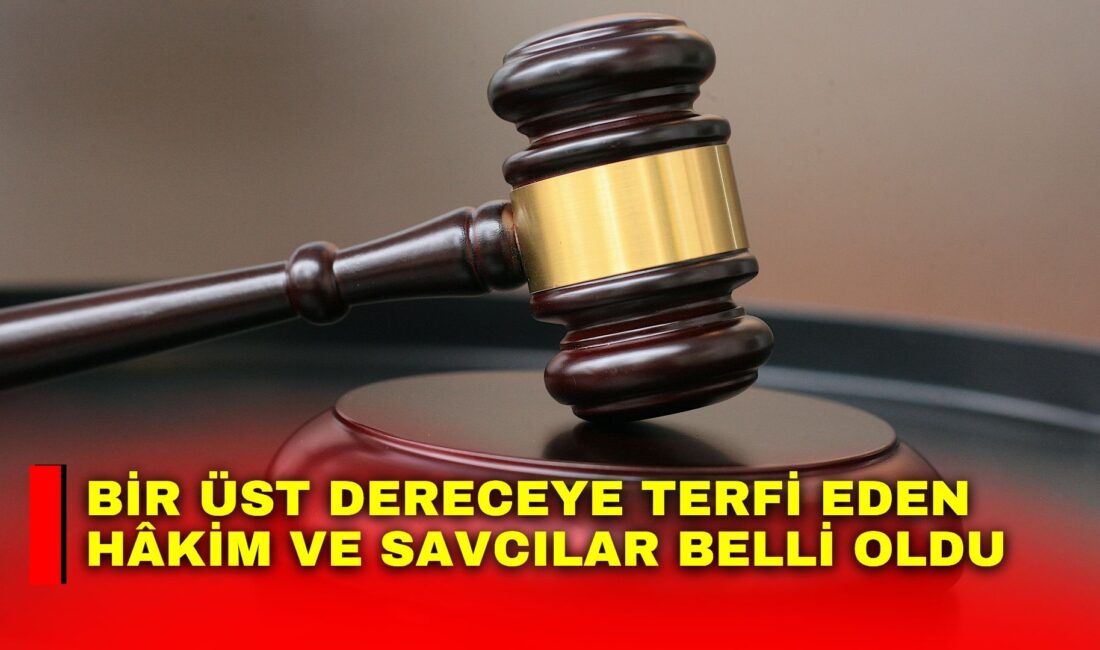 Resmî Gazete’nin dünkü sayısında yayımlanan HSK kararlarıyla yükselme süresini tamamlayan