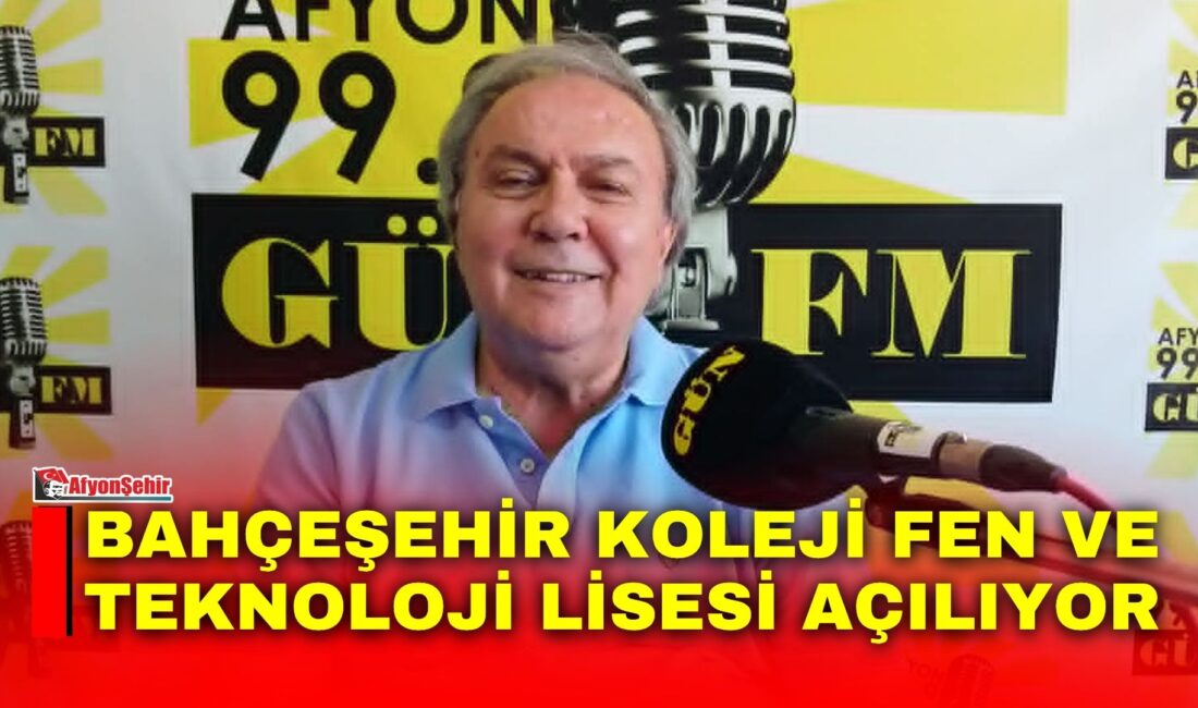 Afyonkarahisar Bahçeşehir Okulları Kurucusu Abdullah Taş, Gün FM’in konuğu oldu.