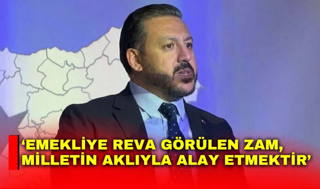 Anahtar Parti Afyonkarahisar İl Başkanı Üzeyir Aladağ, emeklilere açıklanan zam