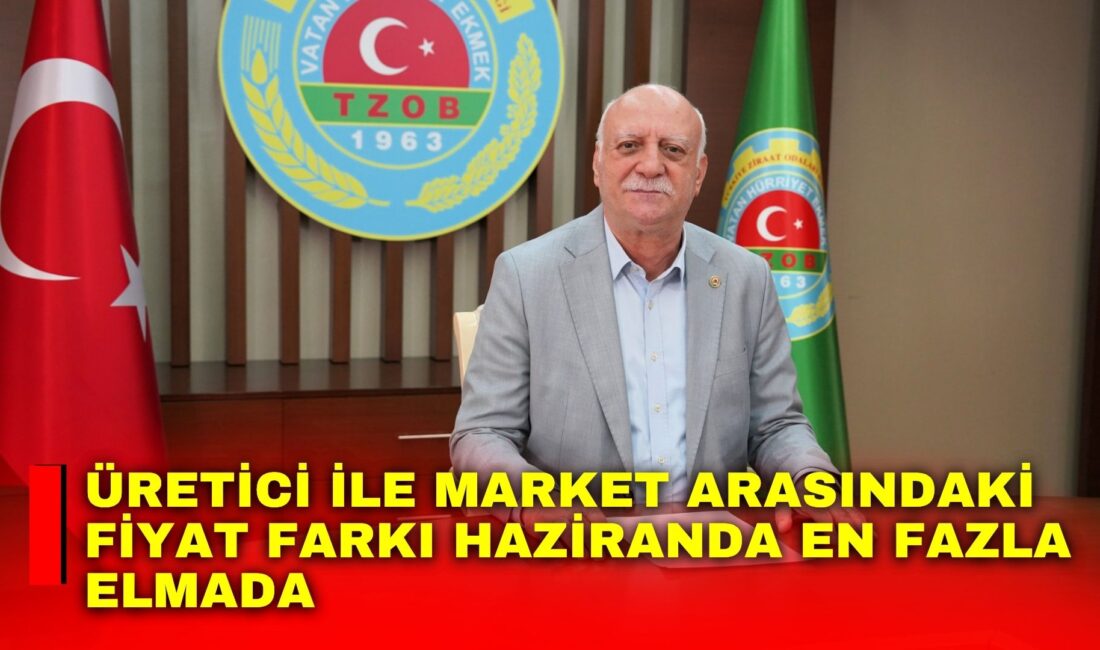 Türkiye Ziraat Odaları Birliği Genel Başkanı Şemsi Bayraktar, Haziran ayında