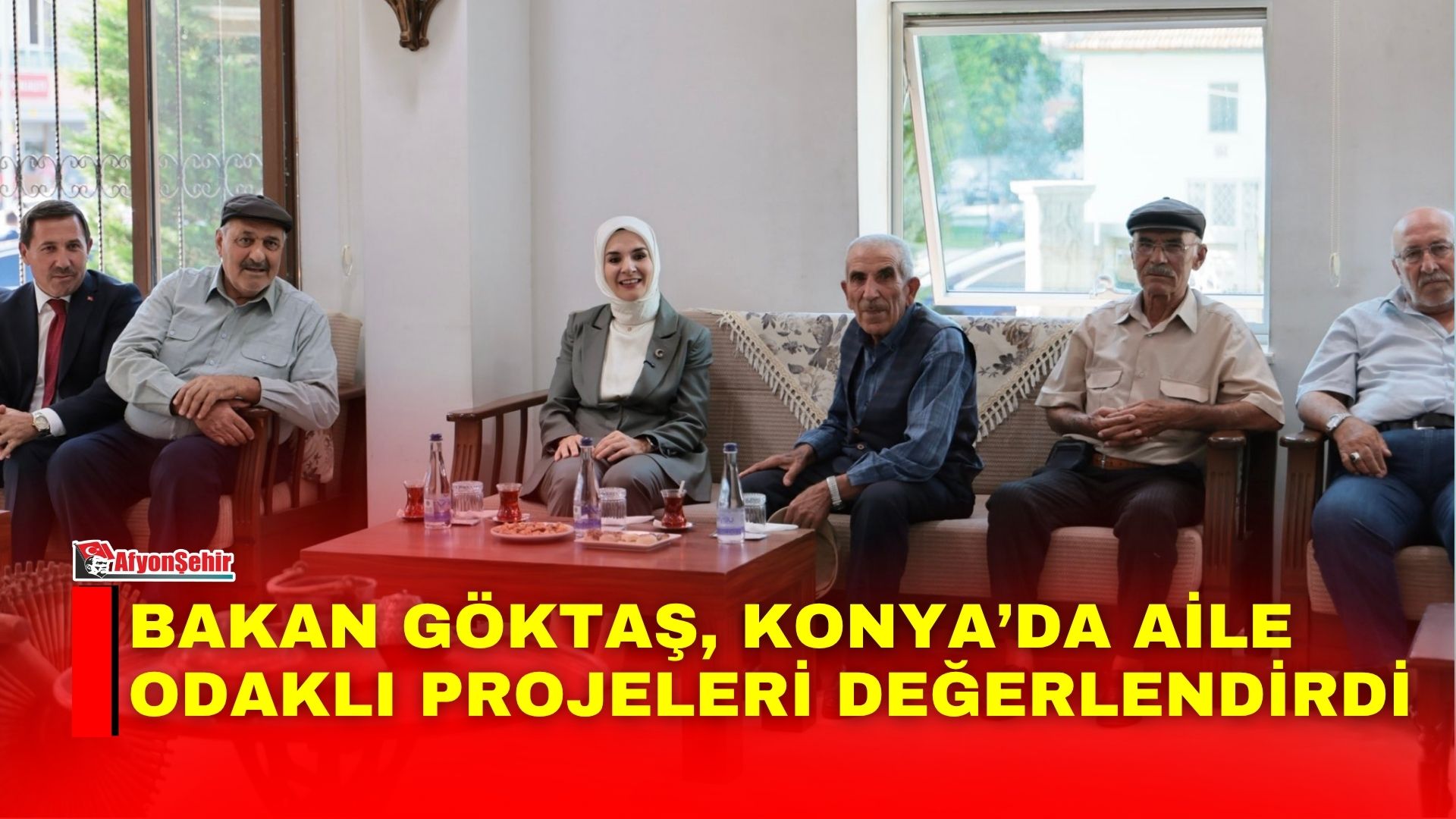 Aile ve Sosyal Hizmetler Bakanı Mahinur Özdemir Göktaş, Konya temasları