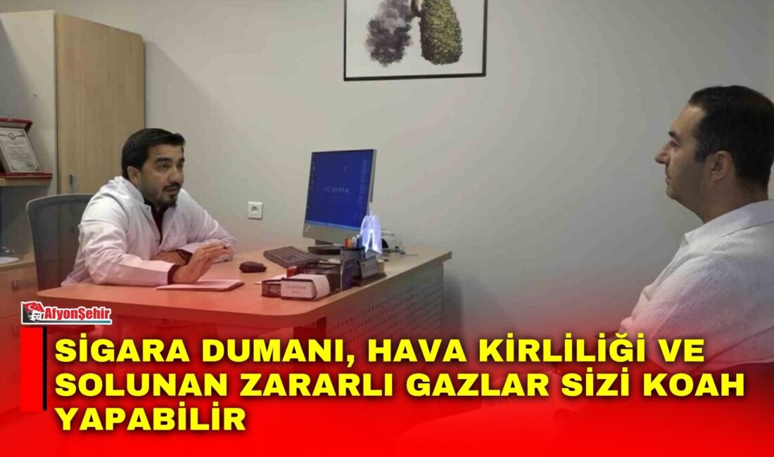 Dünyada en sık görülen kronik akciğer hastalıklarından birinin Kronik Obstrüktif