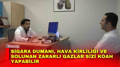 Dünyada en sık görülen kronik akciğer hastalıklarından birinin Kronik Obstrüktif