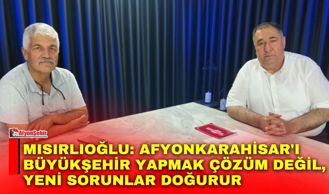 İYİ Parti Afyonkarahisar İl Başkanı Muhammet Mısırlıoğlu, Afyonşehir'de Kemal Baykara