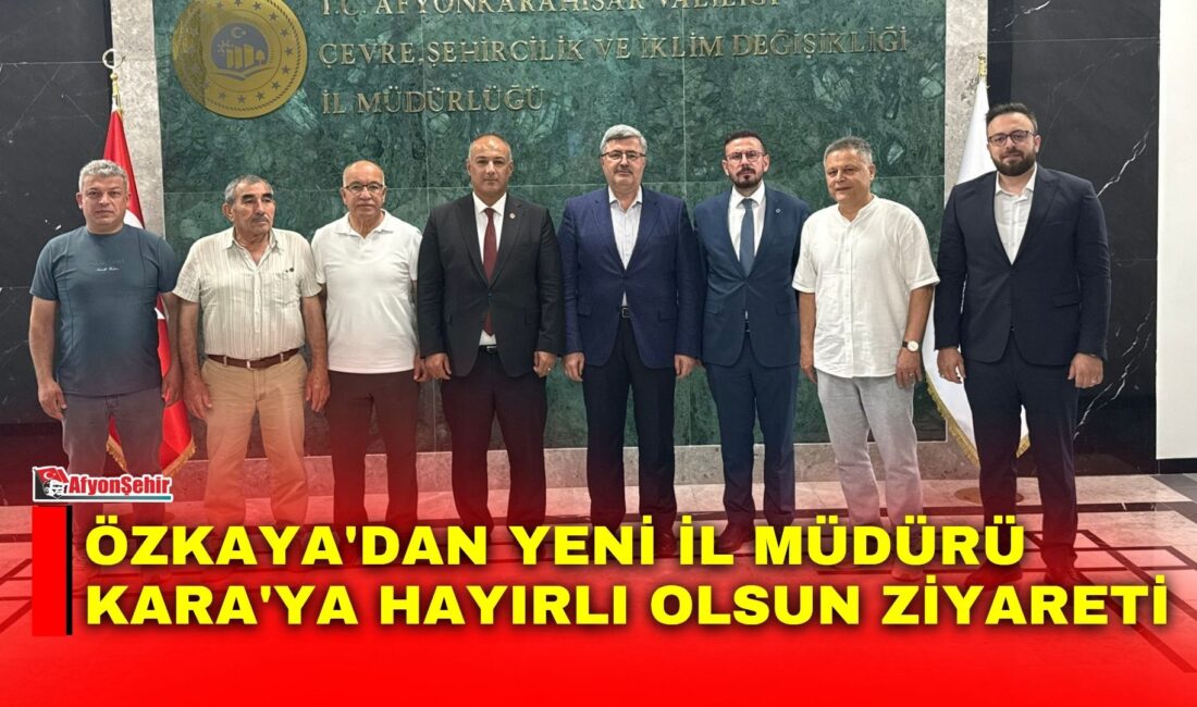 AK Parti Afyonkarahisar Milletvekili Ali Özkaya, Çevre, Şehircilik ve İklim