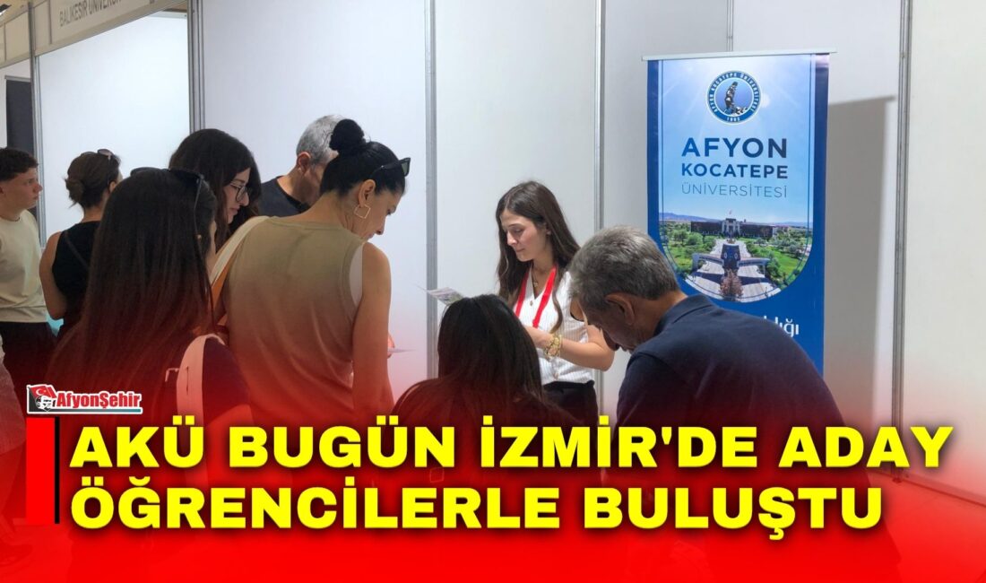 Afyon Kocatepe Üniversitesi (AKÜ), 2026 YKS tercih dönemi kapsamında bugün