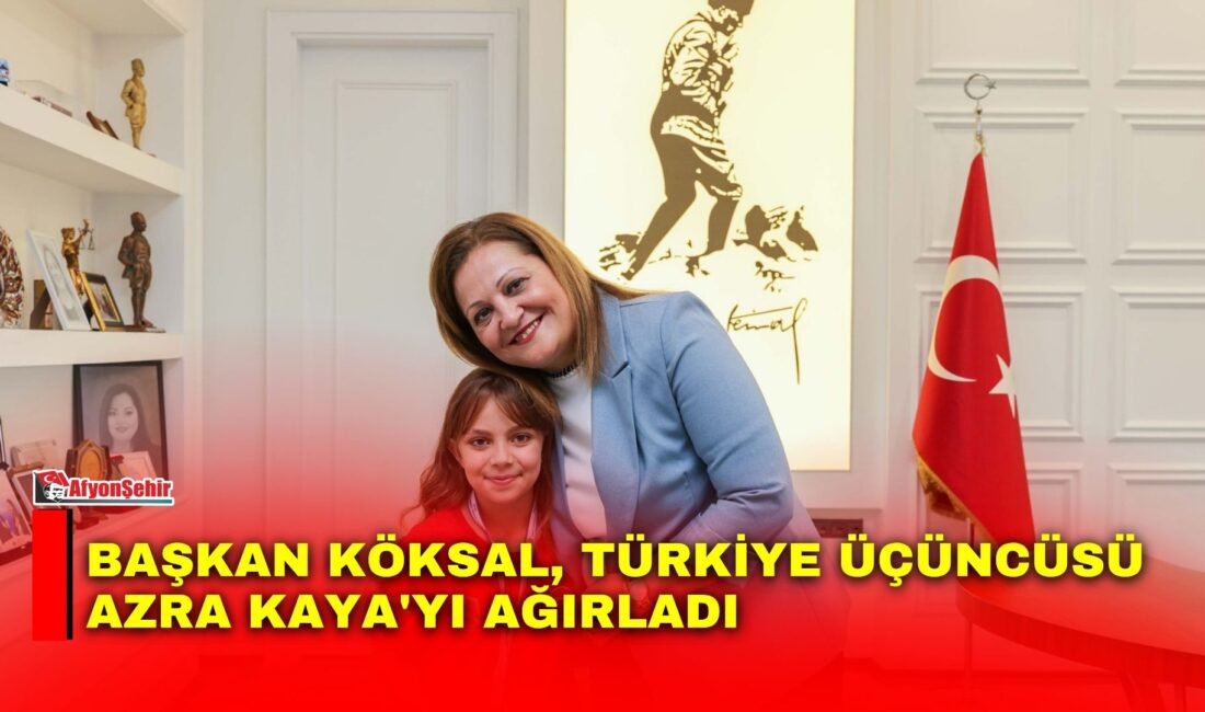 Afyonkarahisar Belediye Başkanı Burcu Köksal, Türkiye Minikler Güreş Şampiyonası'nda Türkiye
