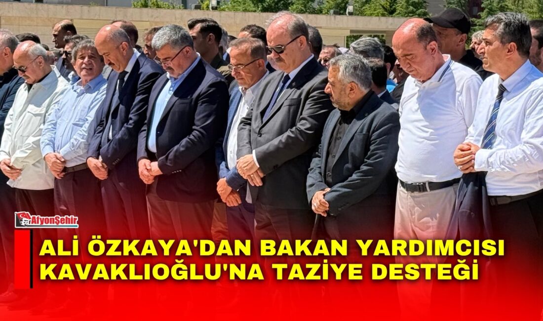 AK Parti Afyonkarahisar Milletvekili Ali Özkaya, önceki dönem Niğde Milletvekili