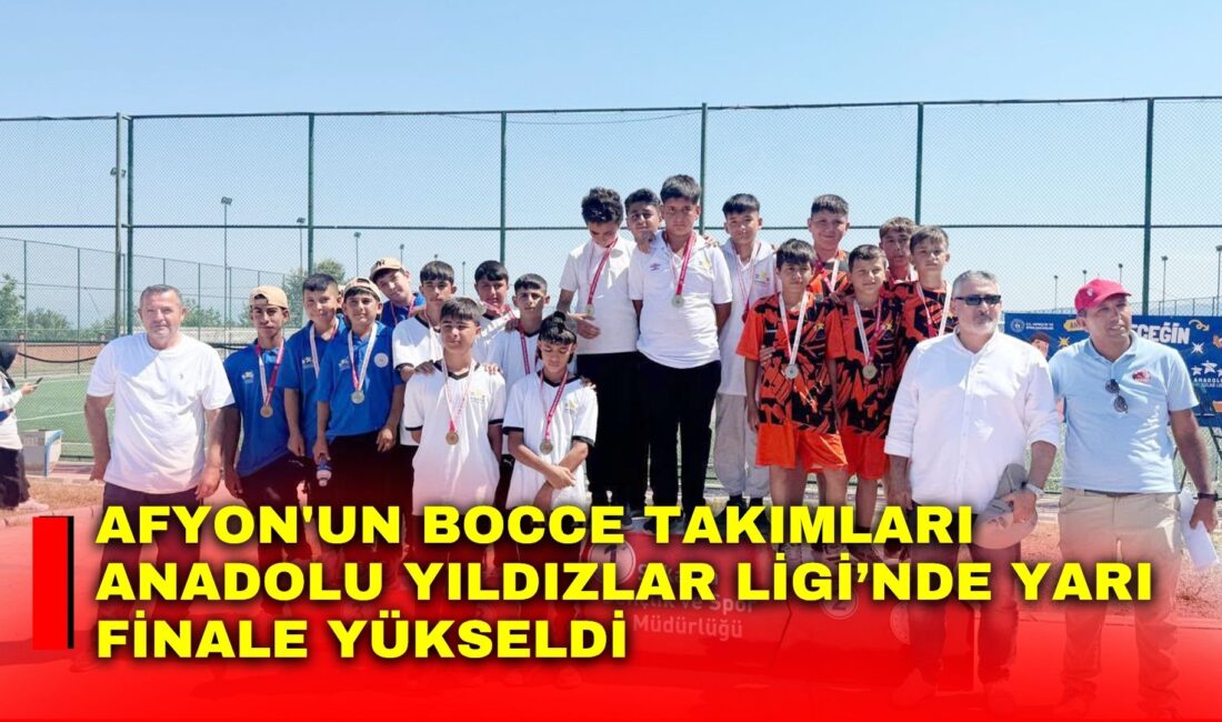 Sakarya'da düzenlenen Anadolu Yıldızlar Ligi (ANALİG) Bocce 1. Etap 1.